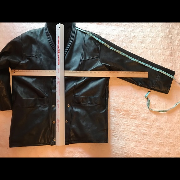 Made in Italy Mens T Shearling Jacket - Picture 12 of 14